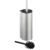 Image de Keuco 14964170100 Brosse WC Fil. Plan, Kit Complet avec Insert en Plastique, Argent anodisé