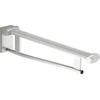 Image de Keuco Plan Care Poignée d'appui rabattable WT 650 mm, freinée, chrome/noir