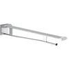 Image de Keuco 34903170738 stützklappgriff Plan Care pour WC, portée : 700 mm, Argent/anodisé/Gris Clair
