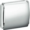 Image de Keuco Porte-papier toilette Plan chromé, avec disque, pour largeur de rouleau 100/120 mm