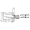 Image de Keuco 34997000100 Plan Care Kit de fixation N ° 11