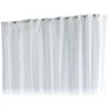 Image de Keuco 14946000120 Maxxi Rideau de douche 180 x 180 cm avec 10 oeillets Blanc