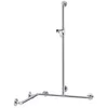 Image de KEUCO Duschhandlauf Plan Care 34915 mit Br.St. re/li chrom1100/900/110cm 34915011911