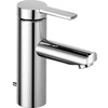 Image de Keuco Mitigeur lavabo monocommande Plan blue chromé, avec garniture de vidage