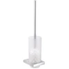 Image de Keuco Ensemble brosse WC Edition 11 mural, insert cristal mat, chromé