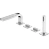 Image de Keuco Robinet 4 trous pour baignoire Edition 11 montage BW-Rd, bec 220 mm, chromé