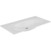 Image de Keuco Lavabo en céramique Edition 11 105,5x1,7x53,8cm, blanc