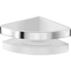Image de Keuco Panier d'angle de douche chromé/anthracite, 2 pcs, L. 180 mm