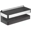 Image de Keuco Panier de douche Moll 3 pcs, avec paroi en verre, chromé/anthracite