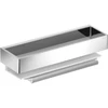 Image de Keuco Panier de douche avec vidange, fixation visible, amovible, aluminium argenté anodisé