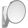 Image de Keuco Miroir de maquillage éclairé iLook_move d=212mm, encastré, avec interrupteur à distance, chromé