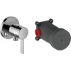 Image de Keuco IXMO SOLO Pure Set mitigeur douche encastré monotrou, SA, rond, chromé