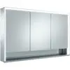 Image de Keuco Vis pour panneaux portes courtes Royal Lumos 120x73x16cm, c/abl, WV, 3p, alu-anod
