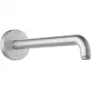 Image de Keuco Bras de douche A 300 mm, alu/fin, raccord mural, rosace ronde