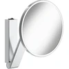 Image de Keuco Miroir cosmétique éclairé iLook_move d 212 mm, pivotant, basculant, chromé