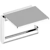Image de KEUCO Plan Support de Papier Toilette avec Tablette, pivotant, 14973170000, Couleur: Finition Aluminium