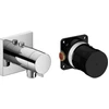 Image de Keuco Kit de montage IXMO SOLO vc, robinet THM, raccord flexible, carré
