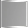 Image de Keuco Miroir lumineux Royal Lumos 700x650x60mm, 50+41 W, avec interrupteur, noir-électrique