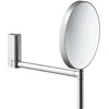Image de Keuco Plan Miroir de Soins de beauté, sans éclairage, Rond, Montage Mural, 17649170002, Couleur: Finition Aluminium