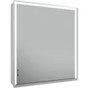Image de Keuco Vis pour panneau porte longue Royal Lumos 65x73x16cm, An R, WV, 1p, alu anodisé