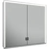 Image de Keuco Vis à bois pour porte longue Royal Lumos 80x73x16cm, sans Abl, WV, 2 portes, alu anodisé argent