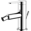Image de Keuco Mitigeur monocommande pour bidet IXMO 59509 avec vidage plat, rosace chromée droite/gauche