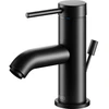 Image de Keuco Mitigeur lavabo monocommande 60 IXMO Soft, bec 94 mm, avec garniture, noir mat