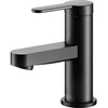 Image de Keuco Mitigeur lavabo monocommande 60 IXMO Flat, bec 89 mm, sans garniture, noir mat