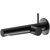Image de KEUCO IXMO Pure Mitigeur monocommandé encastré pour lavabo, 197mm, rosace ronde, 59516371101, Couleur: Noir mat