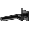 Image de KEUCO IXMO Pure Mitigeur monocommandé pour lavabo encastré, 197mm, rosace carrée, 59516371102, Couleur: Noir mat