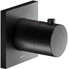 Image de KEUCO IXMO Mitigeur thermostatique encastré, rosace carrée, 59553370002, Couleur: Noir Mat