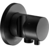 Image de Keuco Kit de montage IXMO UP3-W-Ab/ Um-V, support mural, rond, noir mat