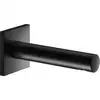 Image de Keuco IXMO Entrée de baignoire 180mm, noir mat, rosace carrée