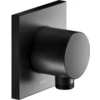 Image de Keuco Raccord de tuyau IXMO noir mat, carré
