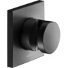 Image de Keuco Support de douche mural IXMO Ros. angle, droite ou gauche, noir mat