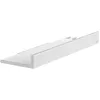 Image de Keuco REVA Tablette de Douche 35 cm, avec Crochet et racloir, Aluminium Blanc Mat, Made in Germany, Amovible, vis et Chevilles incluses, Panier de Douche à percer