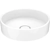 Image de Keuco Lavabo céramique Stageline noir, rond, sans trop-plein, 400 mm