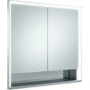 Image de Keuco Vis pour panneau portes courtes Royal Lumos 70x73x16cm, avec Abl, BL, 2tr., avec Hz