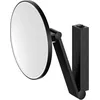 Image de Keuco iLook_Move Miroirs grossissants avec éclairage, Ronds, Ø20 cm, Noir