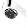 Image de Keuco Mitigeur lavabo monocommande 130 IXMO Flat A 124mm, avec garniture vidage, rosace ronde, chromé
