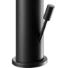 Image de Keuco Mitigeur lavabo monocommande 130 IXMO Soft A 129mm, avec garniture vidage, rosace ronde, noir mat