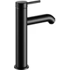Image de Keuco Mitigeur lavabo monocommande 130 IXMO Soft A 129mm, sans garniture, rosace ronde, noir mat