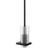 Image de Keuco Brosse WC Edition 11 murale, insert cristal mat, noir mat