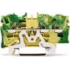 Image de WAGO GmbH& Co. KG Bornier de terre 3 conducteurs, TS 35 2004-1307