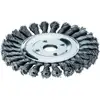 Image de Lessmann Brosse circulaire Fil d’acier 0,50 mm,  brosse x  alésage / Filetage: 115X22 mm