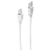 Image de shiverpeaks BS77025 5m USB A USB B Mâle Mâle Gris câble USB - Câbles USB (5 m, USB A, USB B, 2.0, 480 Mbit/s, Gris)