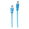 Image de shiverpeaks BS77133 câble USB 3 m USB A Bleu - Câbles USB (3 m, USB A, USB A, 3.0 (3.1 Gen 1), Male Connector/Female Connector, Bleu)