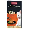 Image de animonda Vom Feinsten Crème pour Adulte avec Saucisse de Foie + légumes de Jardin 6 x 15 g