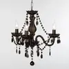 Image de Reality Leuchten Lustre noir Perdita, à trois lampes
