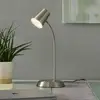 Image de Trio Lighting Lampe à poser LED Narcos, aspect nickel